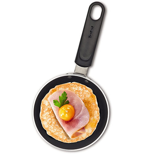 Mini poêle à pancakes décor Tefal Nestlé 12 cm Marron - Achat